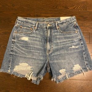 American eagle 90’s boyfriend jean shorts.